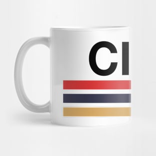 Ciao! Cute vintage design with bold type Mug